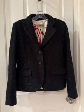 Libertine Black Tweed Blazer
